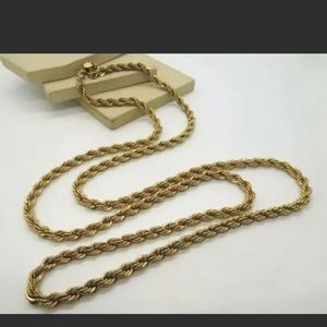 Monet Gold Tone 36" Necklace